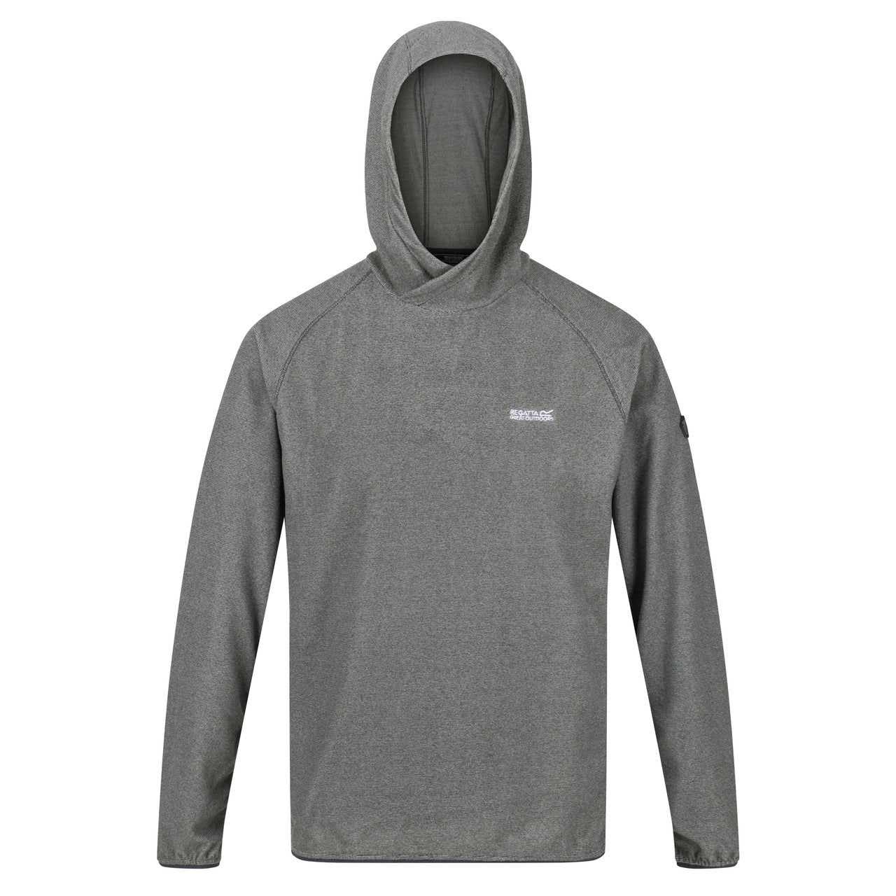 Regatta Womens Montes Lightweight Hoody Light Steel Black