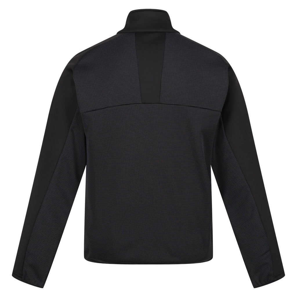 Regatta Men's Highton II Full Zip Fleece India Grey Black