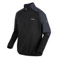 Regatta Men's Highton Half Zip Fleece Black/India Grey