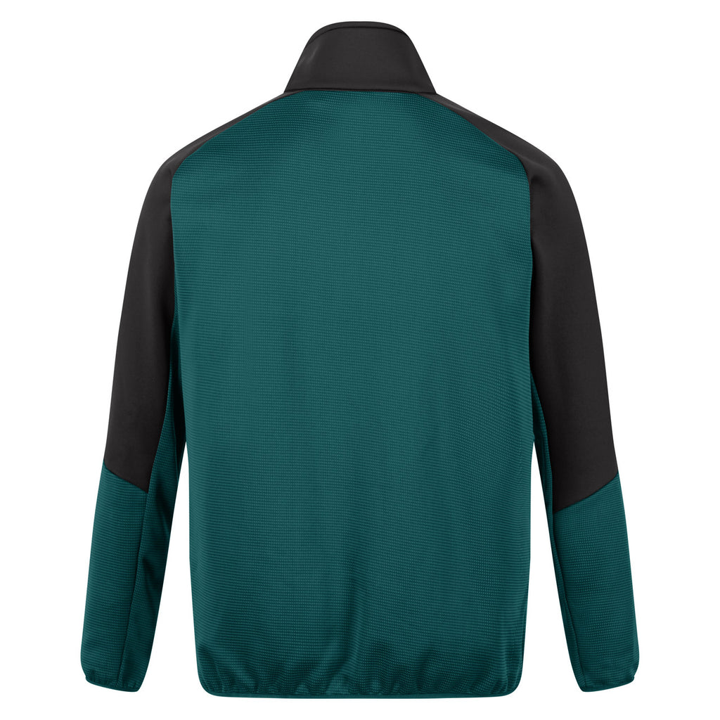 Regatta Men's Highton Half Zip Fleece Pacific Green/Black