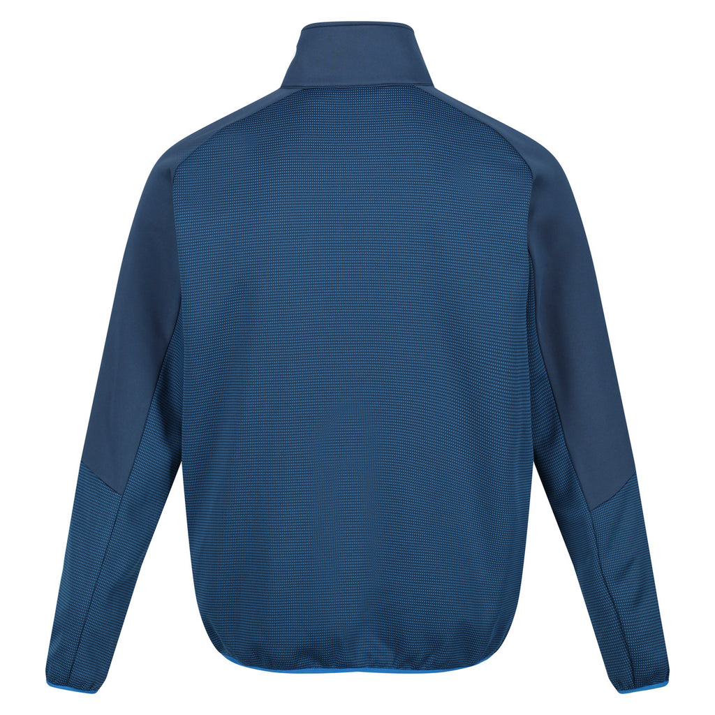 Regatta Men's Highton Half Zip Fleece Imperial Blue/Moonlight Denim