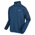 Regatta Men's Highton Half Zip Fleece Imperial Blue/Moonlight Denim
