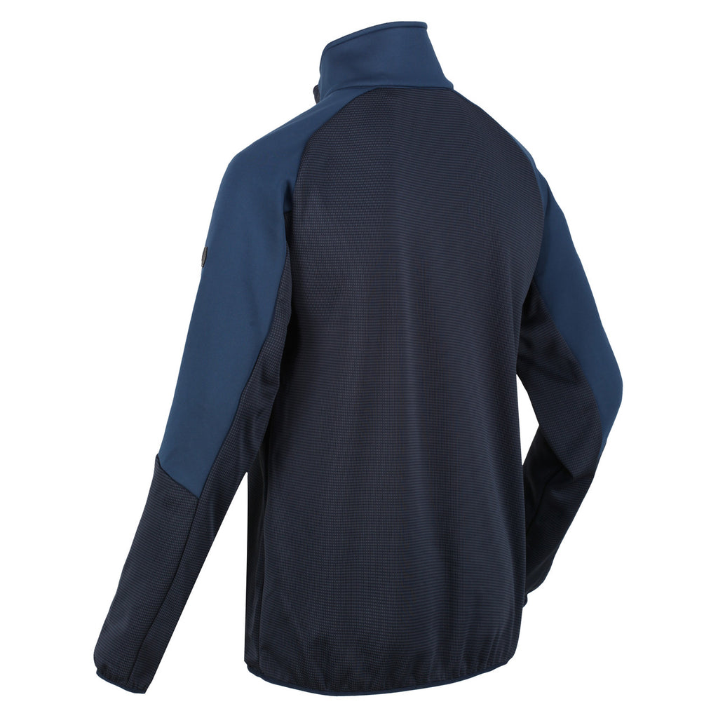 Regatta Men's Highton Half Zip Fleece Moonlight Denim
