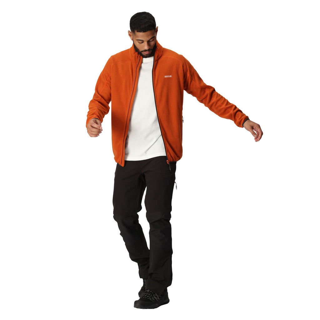Regatta Mens Hadfield Full Zip Micro Fleece Washable Quick Dry Hardwearing Size