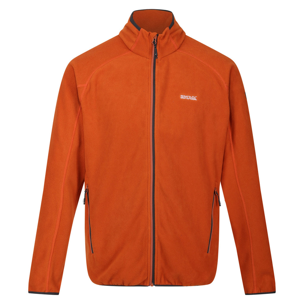 Regatta Mens Hadfield Full Zip Micro Fleece Washable Quick Dry Hardwearing Size