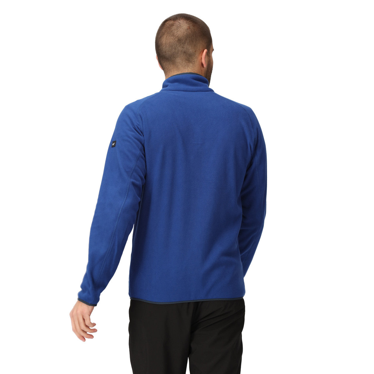 Regatta Mens Hadfield Full Zip Micro Fleece Washable Quick Dry Hardwearing New Royal Blue