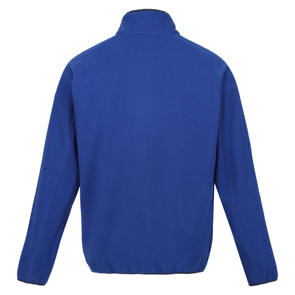 Regatta Mens Hadfield Full Zip Micro Fleece Washable Quick Dry Hardwearing New Royal Blue