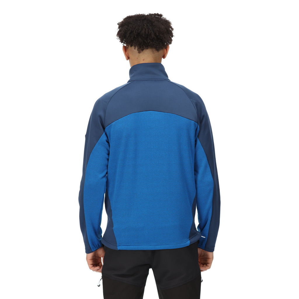 Regatta Men's Highton Winter Full Zip Fleece Sky Diver/Admiral