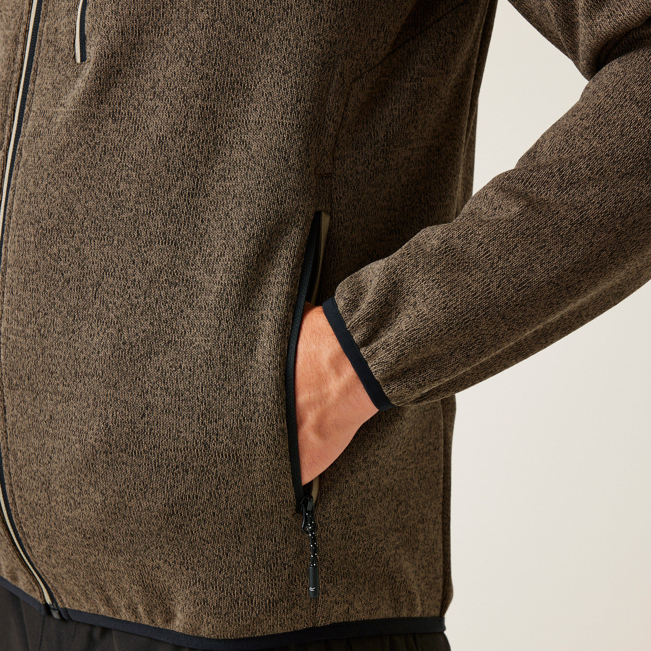 Regatta Kames Fleece Jacket – Men's Full-Zip Mid Layer – Warm & Breathable Outdoor Hiking Jumper