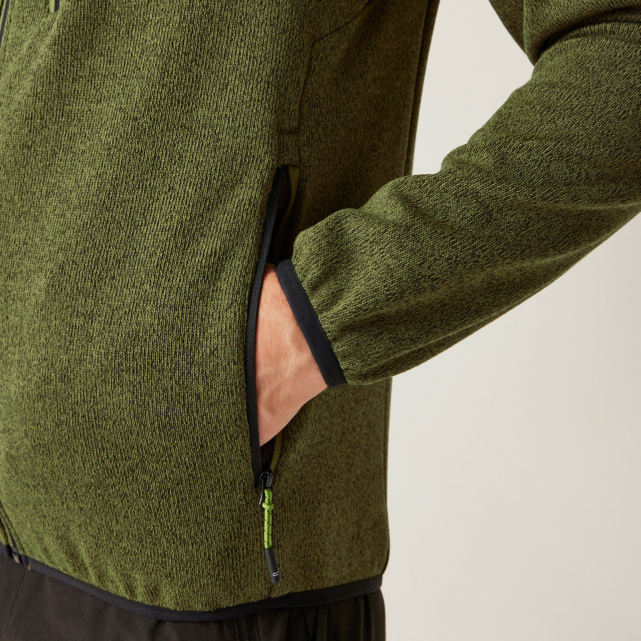 Regatta Kames Fleece Jacket – Men's Full-Zip Mid Layer – Warm & Breathable Outdoor Hiking Jumper