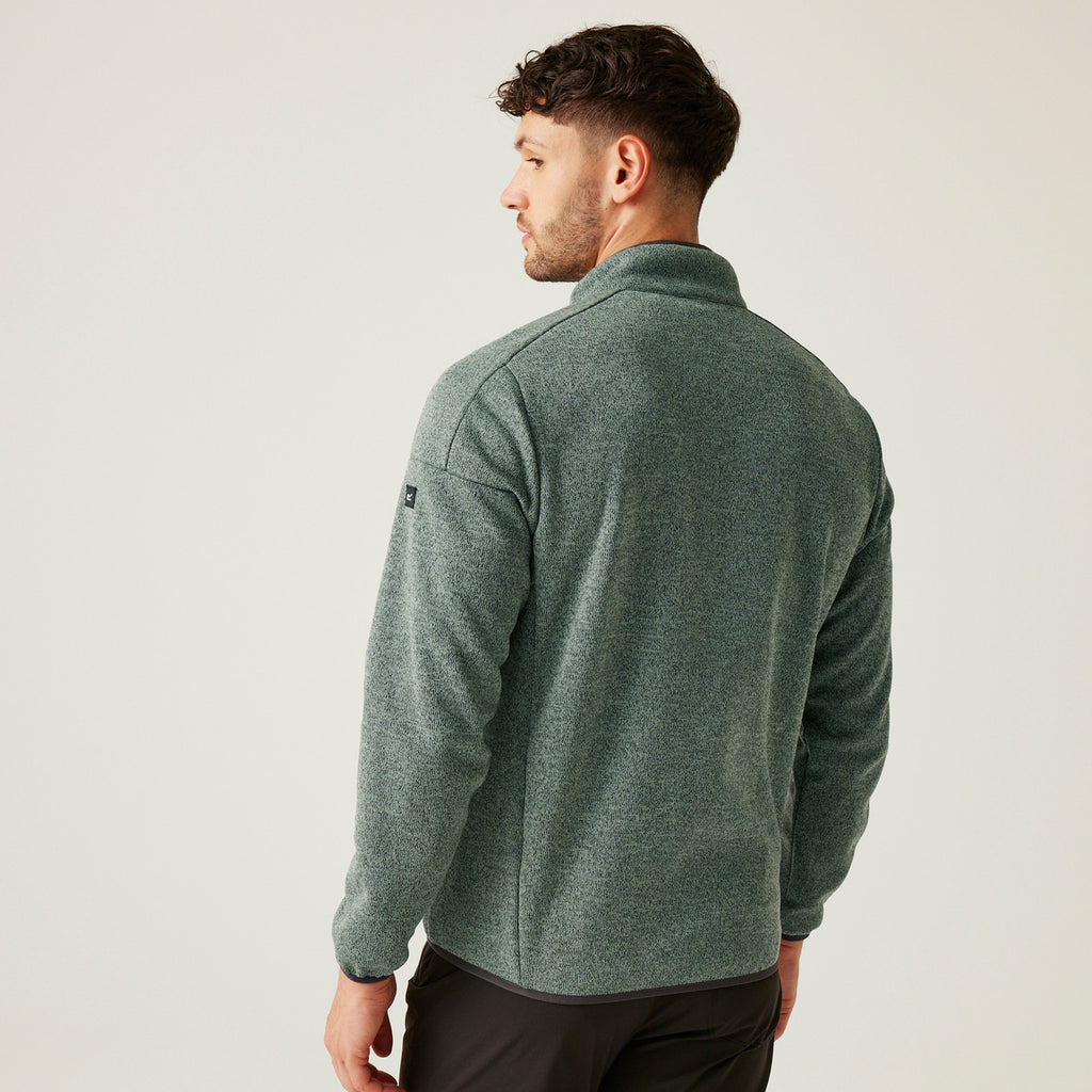Regatta Kames Fleece Jacket – Men's Full-Zip Mid Layer – Warm & Breathable Outdoor Hiking Jumper