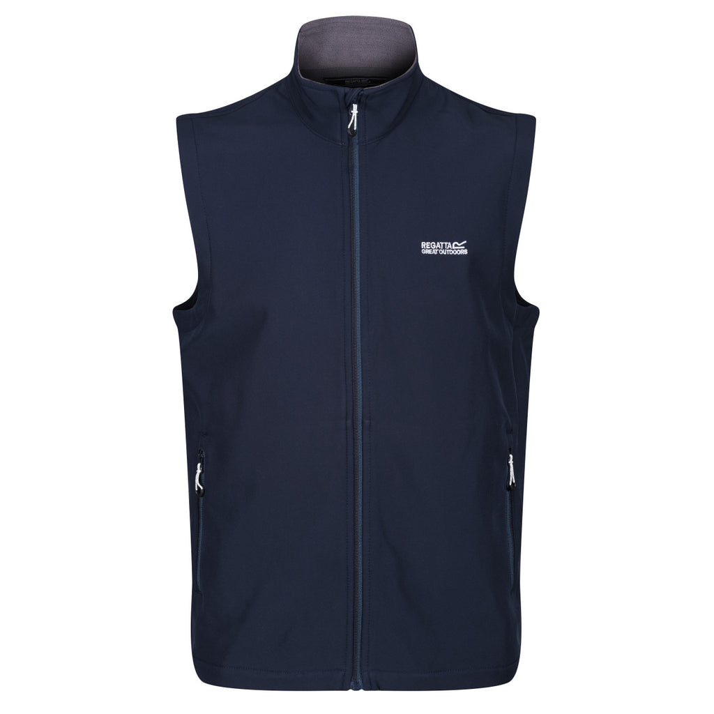 Regatta Men's Bradwell III Softshell Gilet Bodywarmer Navy