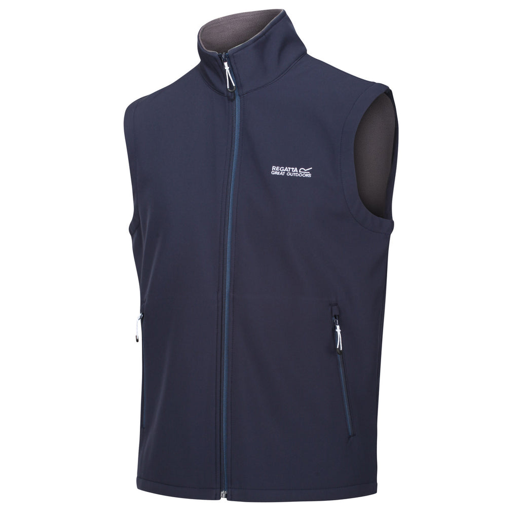 Regatta Men's Bradwell III Softshell Gilet Bodywarmer Navy