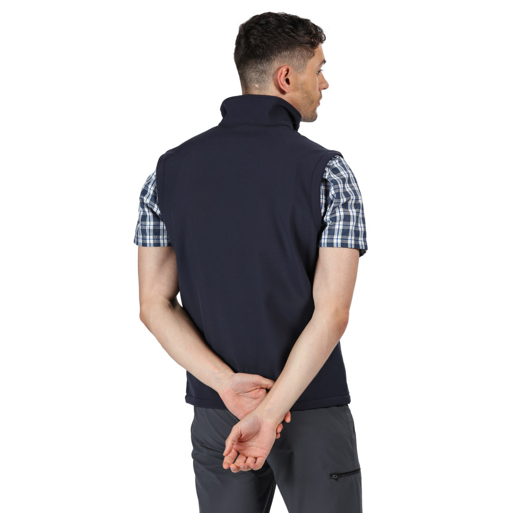 Regatta Men's Bradwell III Softshell Gilet Bodywarmer Navy