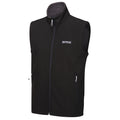Regatta Men's Bradwell III Softshell Gilet Bodywarmer Black