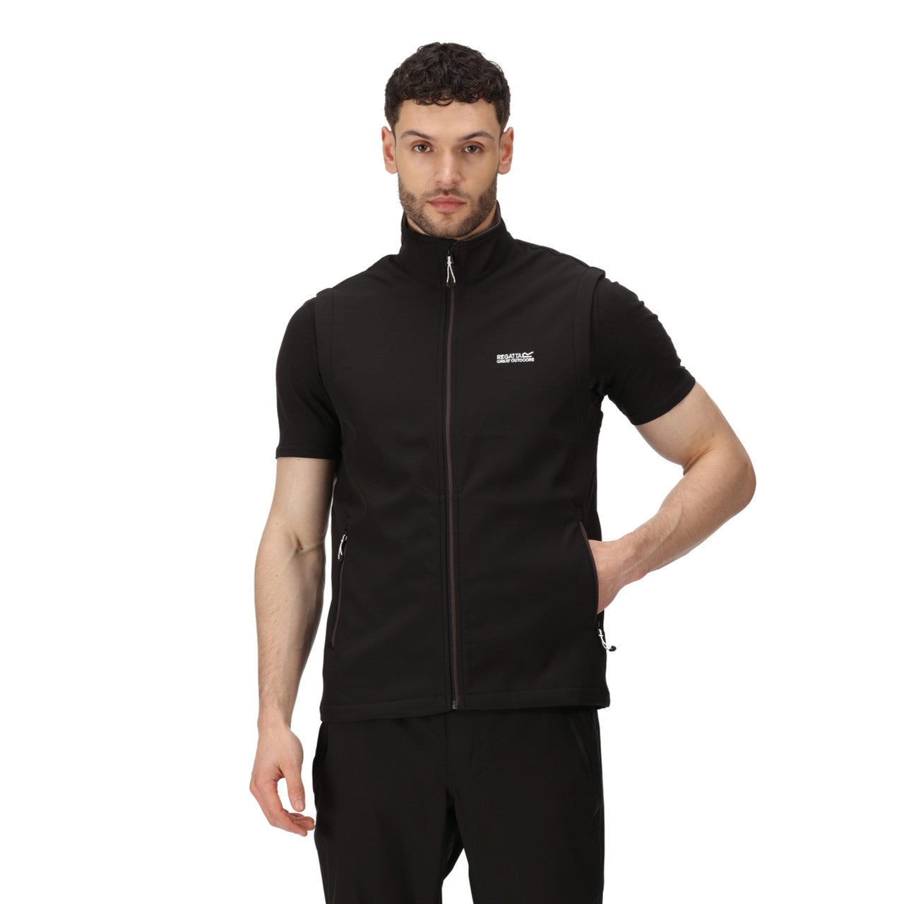 Regatta Men's Bradwell III Softshell Gilet Bodywarmer Black