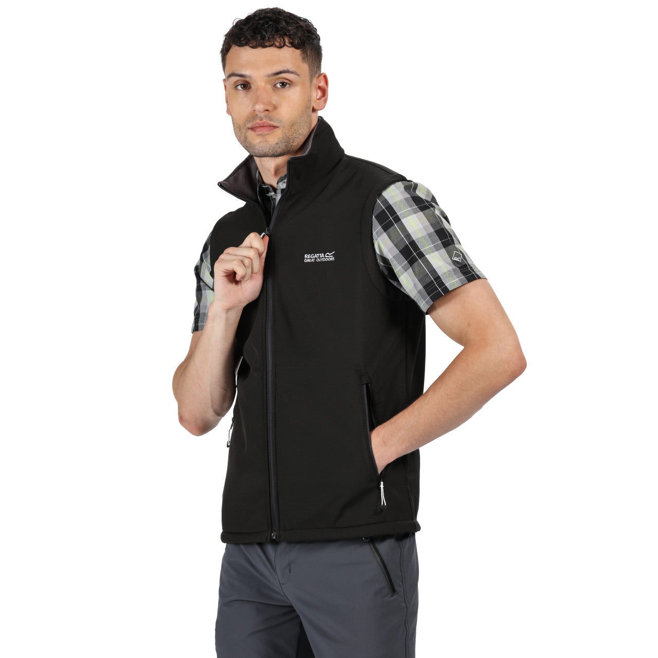Regatta Men's Bradwell III Softshell Gilet Bodywarmer Black