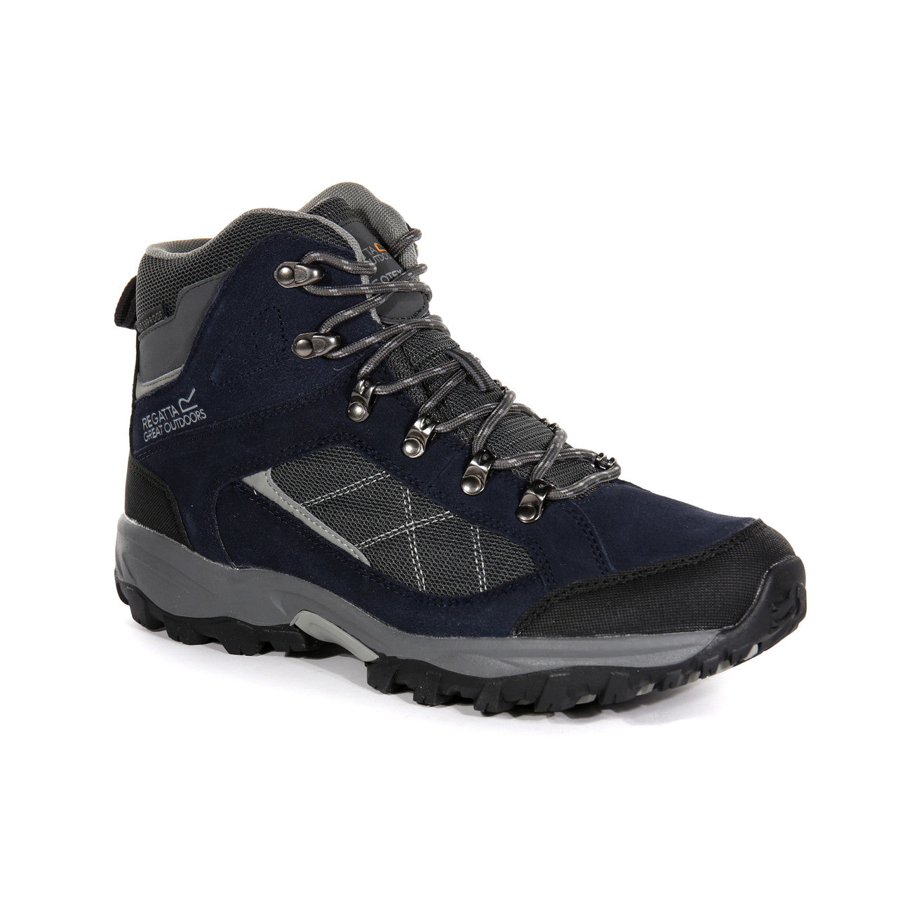 Regatta Men's Clydebank Waterproof Hiking Boots Navy Blazer Briar