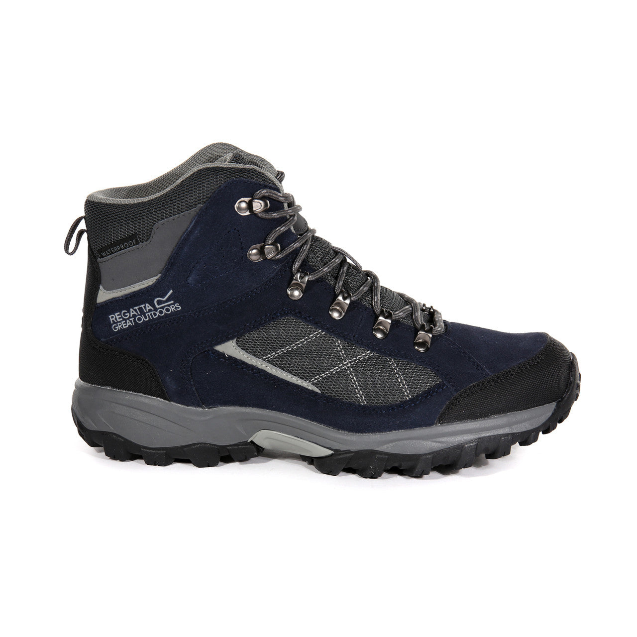 Regatta Men's Clydebank Waterproof Hiking Boots Navy Blazer Briar