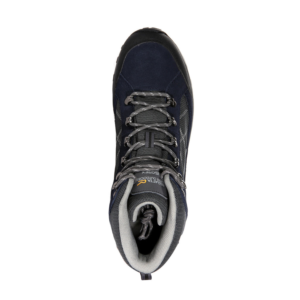 Regatta Men's Clydebank Waterproof Hiking Boots Navy Blazer Briar