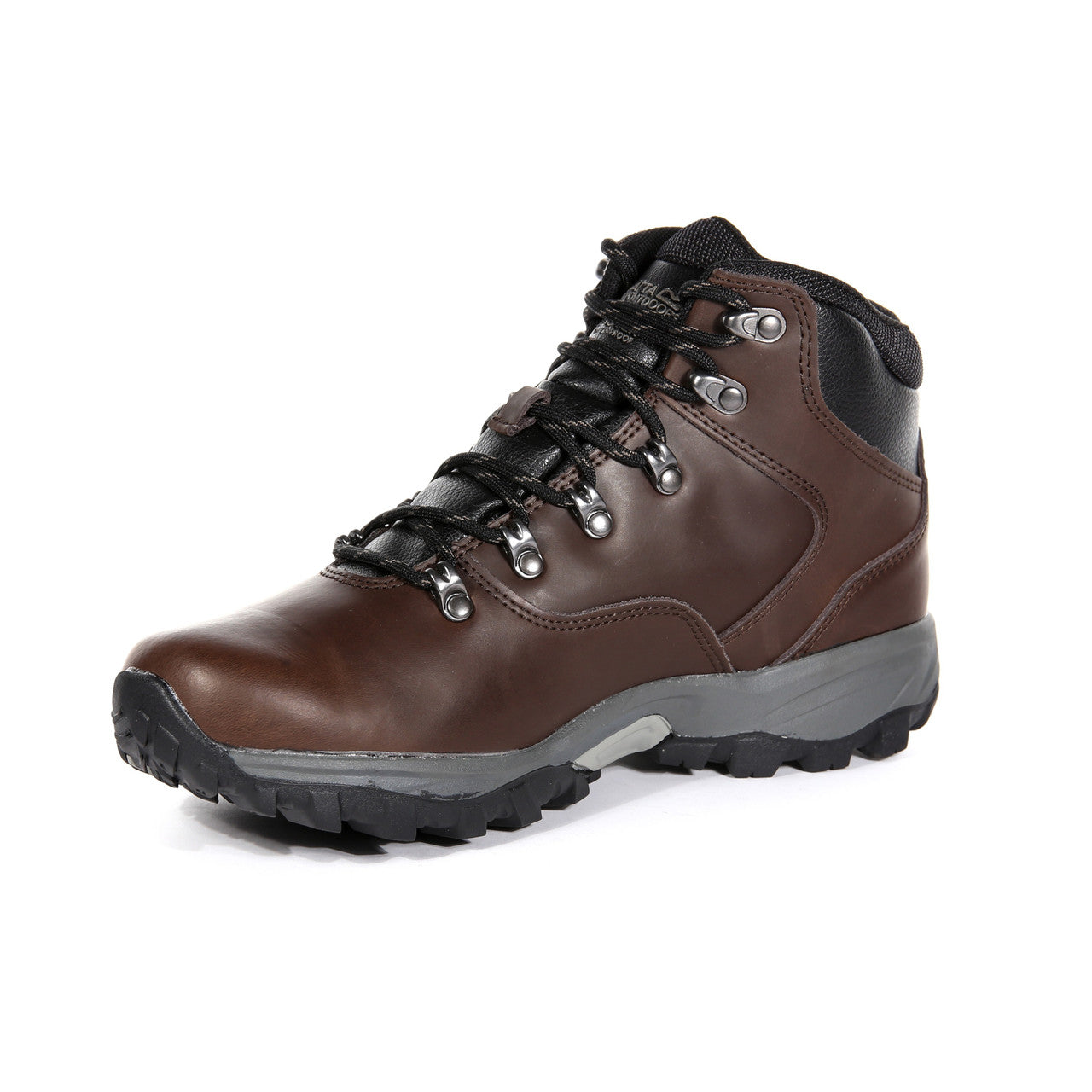 Regatta Bainsford Mens Leather Hiking Boot - Lace Up Waterproof Ankle Walking Shoes Size 7-12