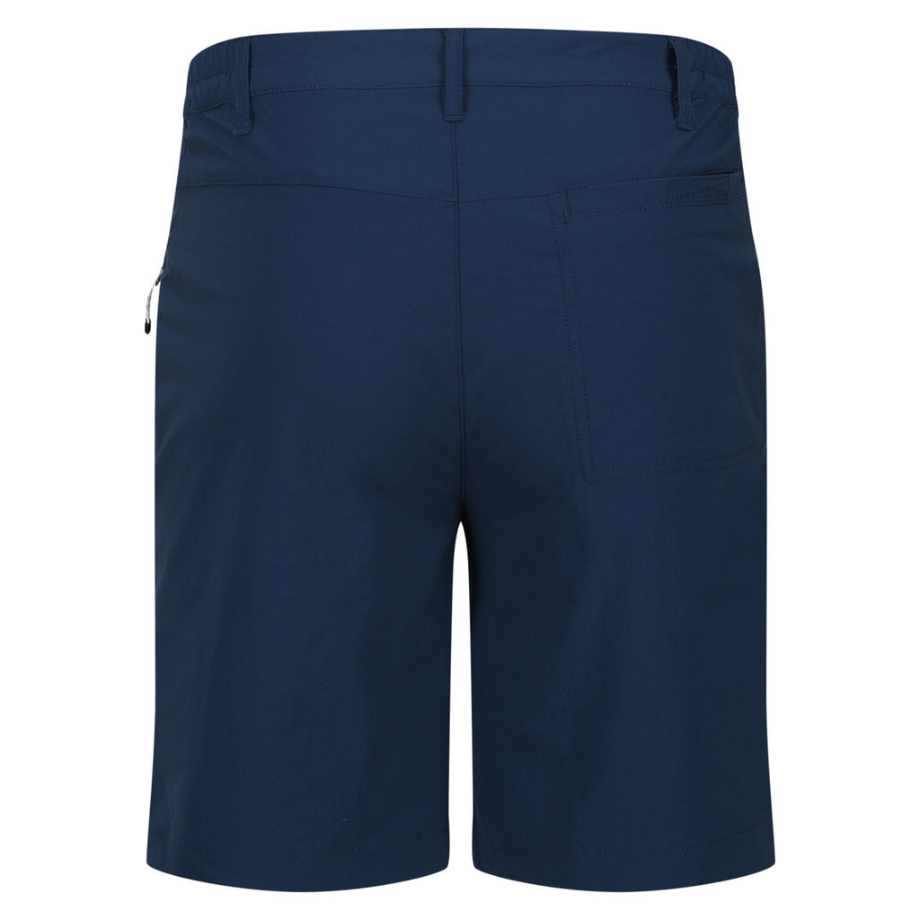 Regatta Mens Highton Mid Length Stretch Walking Shorts Blue Wing