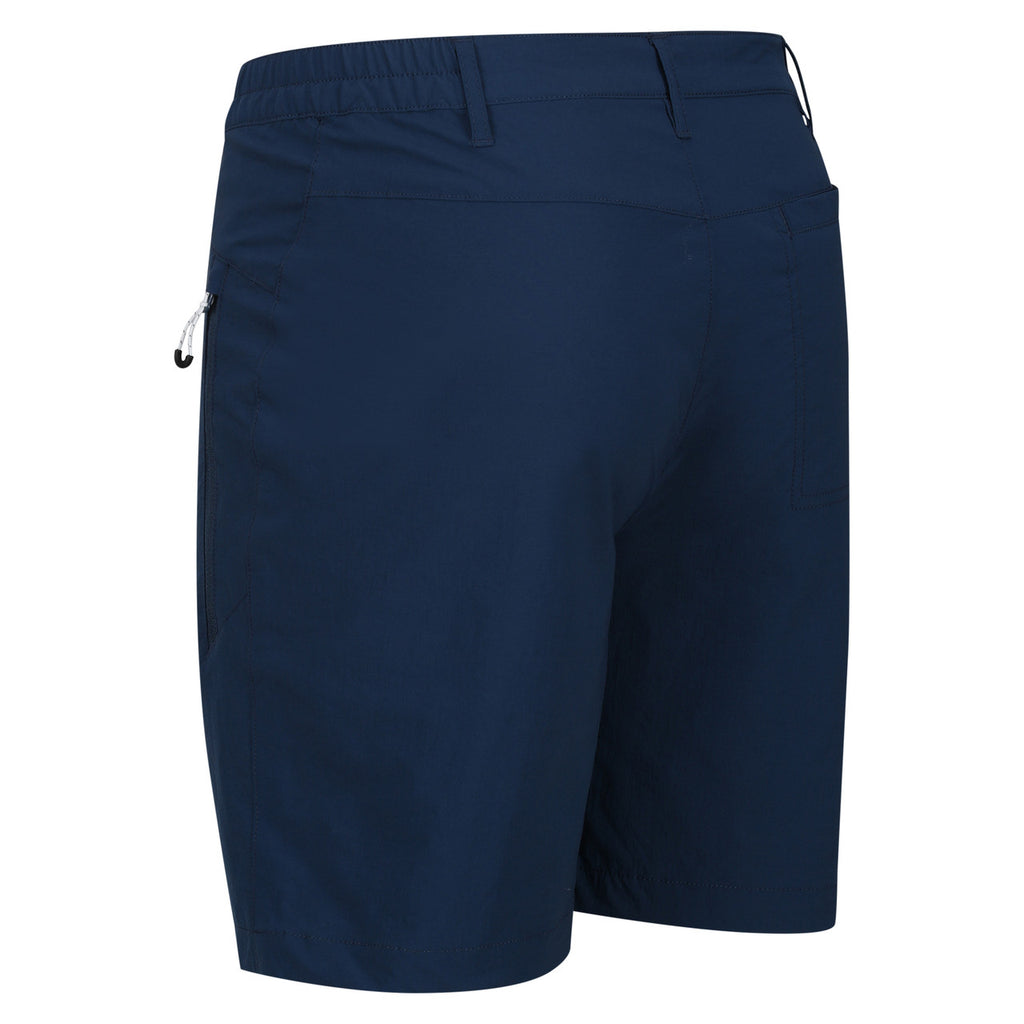 Regatta Mens Highton Mid Length Stretch Walking Shorts Blue Wing