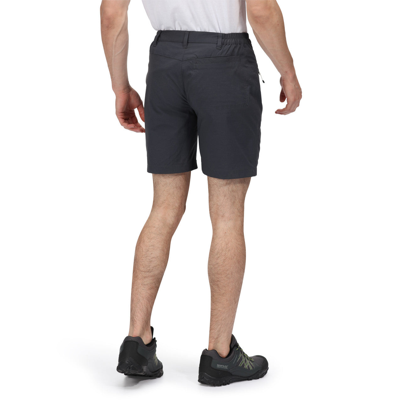 Regatta Mens Highton Mid Length Stretch Walking Shorts India Grey