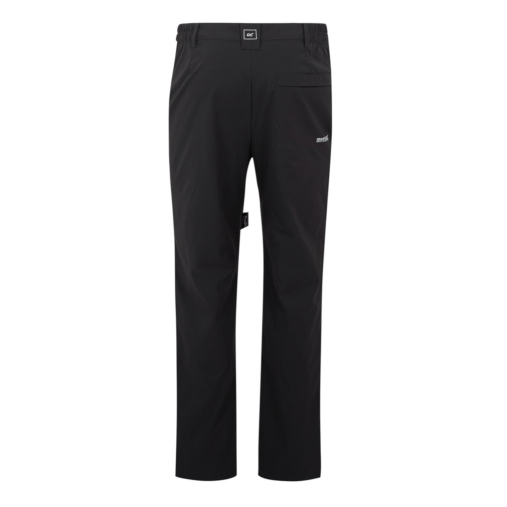 Regatta Mens Highton II Walking Trousers Stretch Outdoor Hiking Water Resistant - Ash