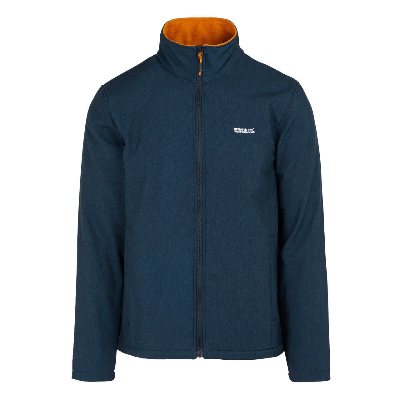 Regatta Mens Cera V Softshell Jacket Navy Marble Fox