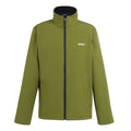Regatta Mens Cera V Softshell Jacket Navy Nephrite Green