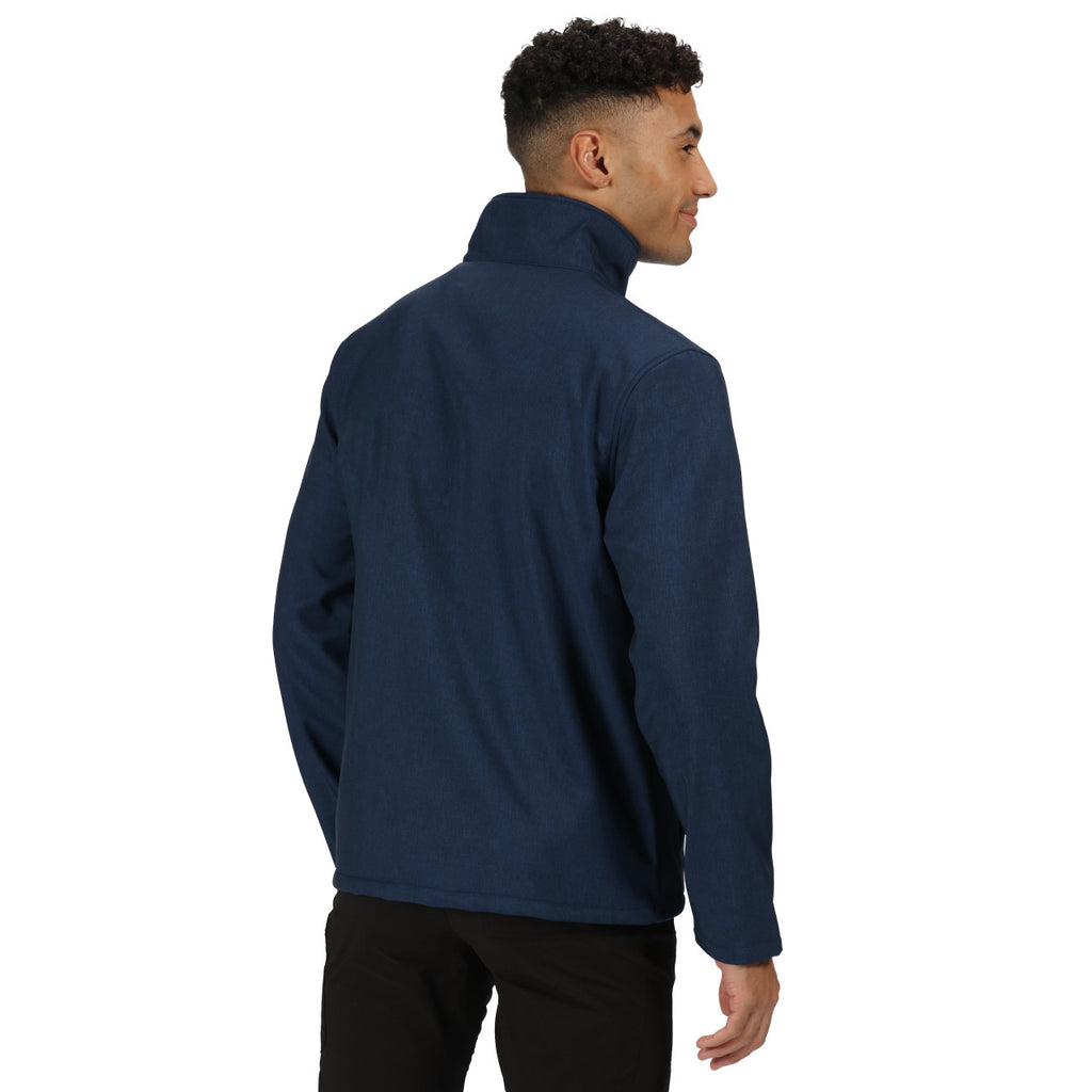 Regatta Mens Cera V Softshell Jacket Navy Marble