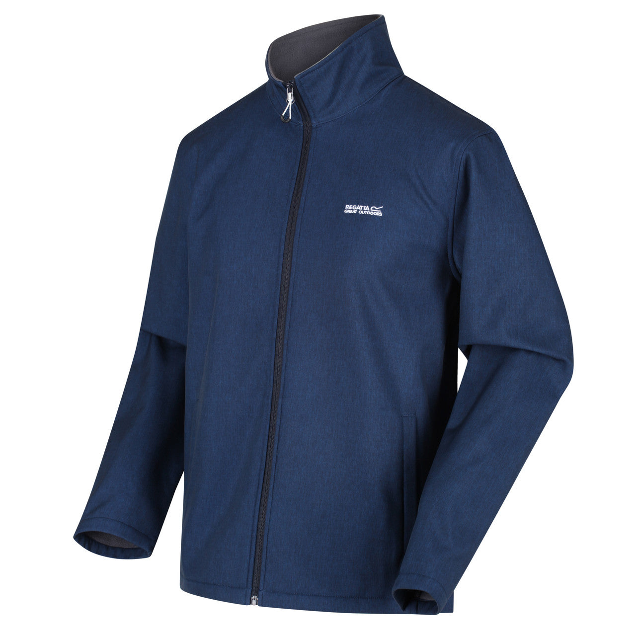 Regatta Mens Cera V Softshell Jacket Navy Marble