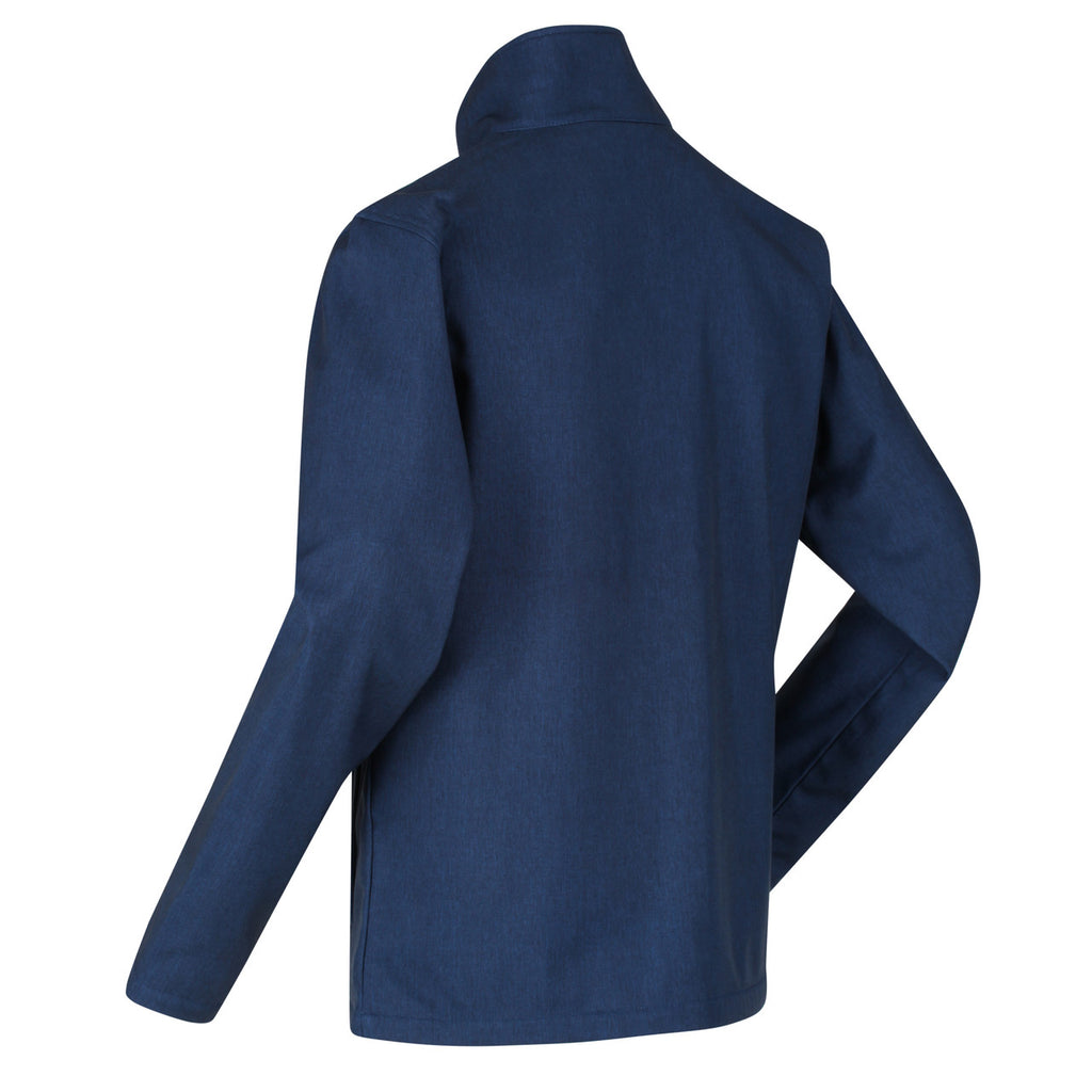 Regatta Mens Cera V Softshell Jacket Navy Marble