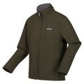 Regatta Mens Cera V Softshell Jacket Dark Khaki
