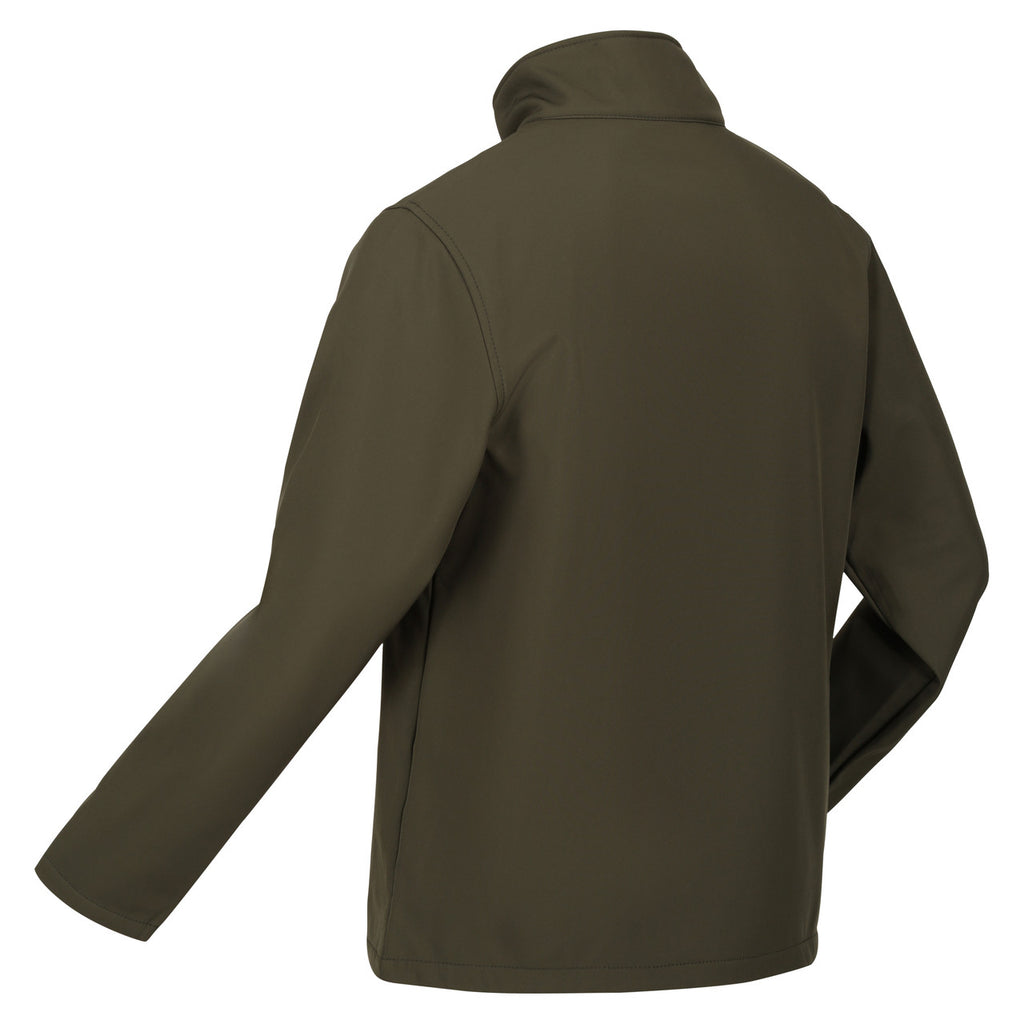 Regatta Mens Cera V Softshell Jacket Dark Khaki