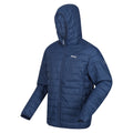 Regatta Mens Hillpack Padded Hooded Lightweight Coat Admiral Blue