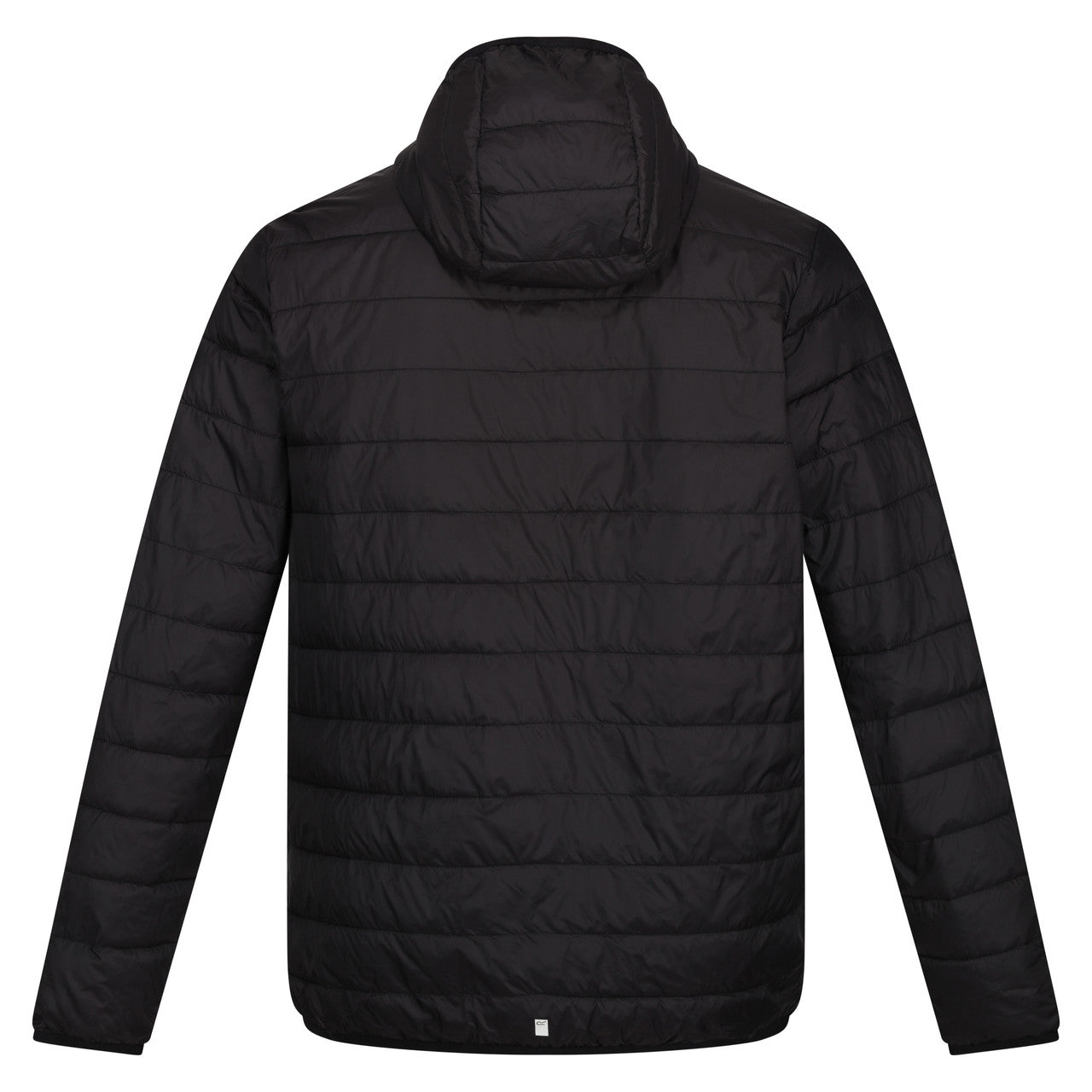 Regatta Mens Hillpack Padded Hooded Lightweight Coat Black