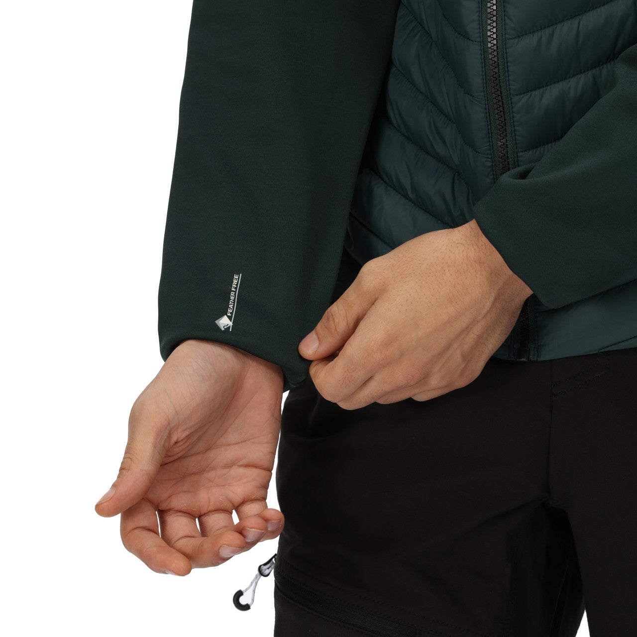 Regatta Mens Andreson VIII Hybrid Lightweight Jacket Green Gables