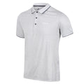 Regatta Men's Polo Shirt Remex II Sports Polo T Shirt Silver Grey