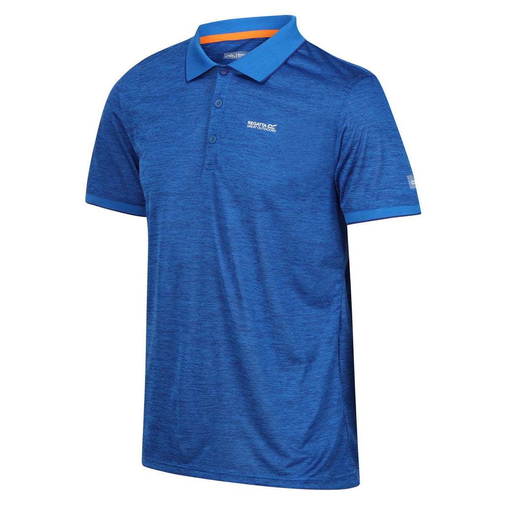 Regatta Men's Polo Shirt Remex II Sports Polo T Shirt Oxford Blue