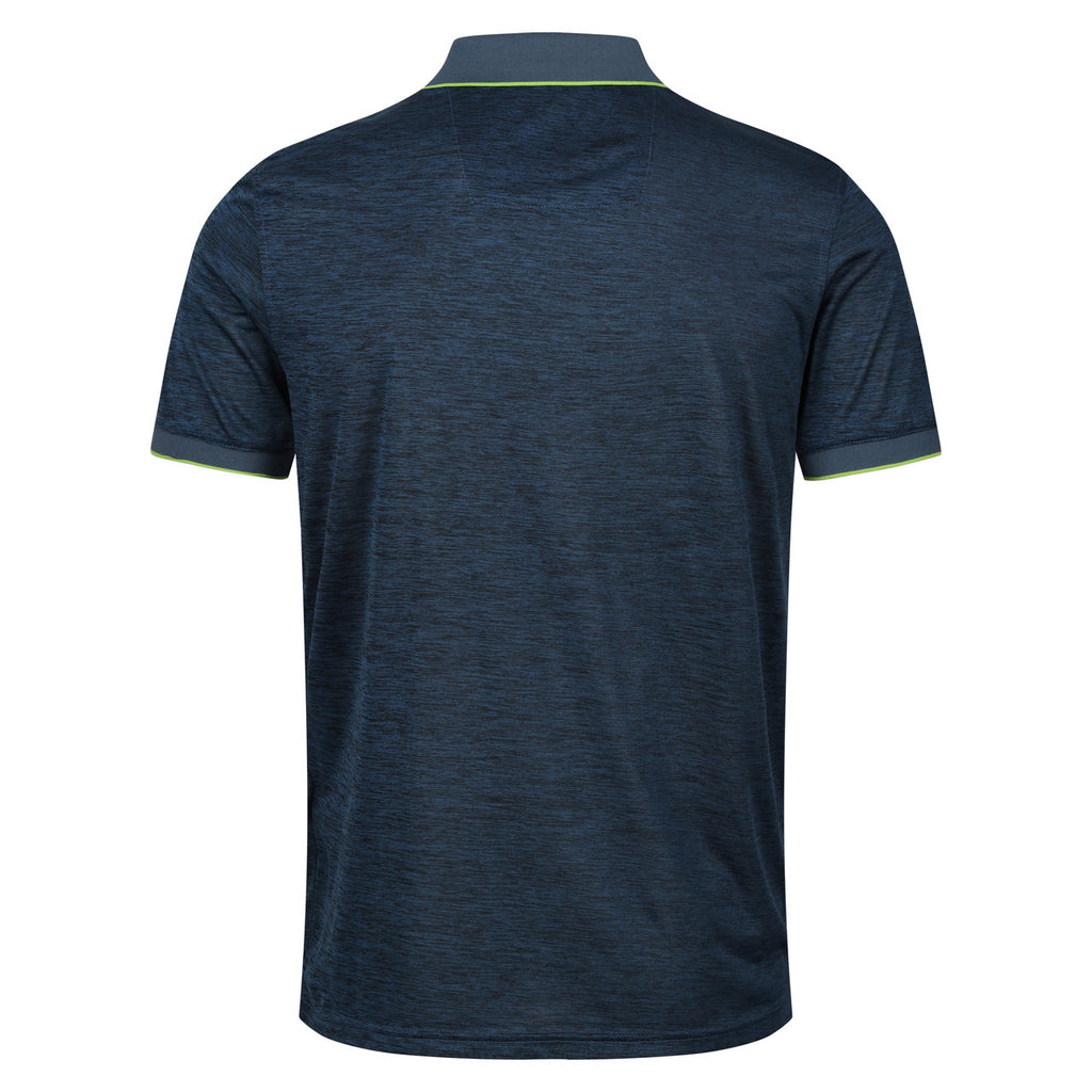 Regatta Men's Polo Shirt Remex II Sports Polo T Shirt Moroccan Blue