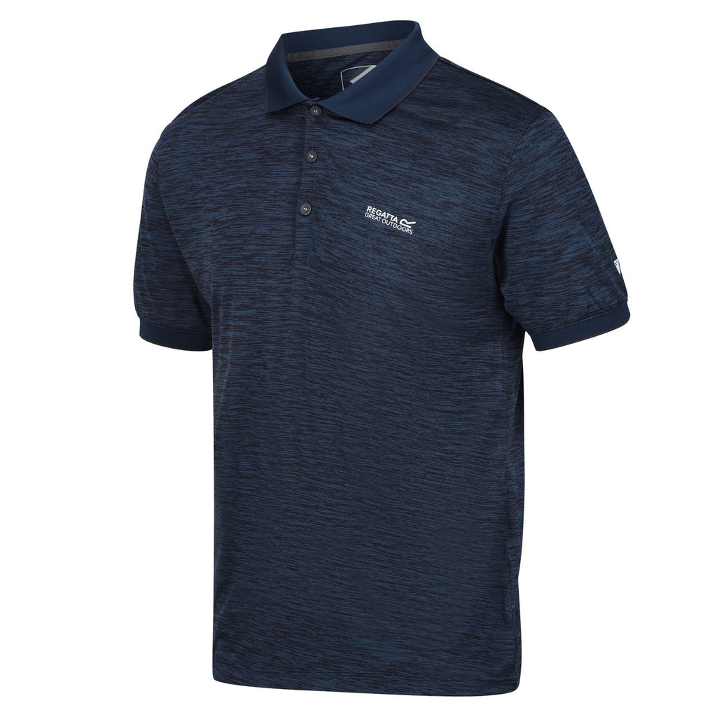 Regatta Men's Polo Shirt Remex II Sports Polo T Shirt Blue Wing