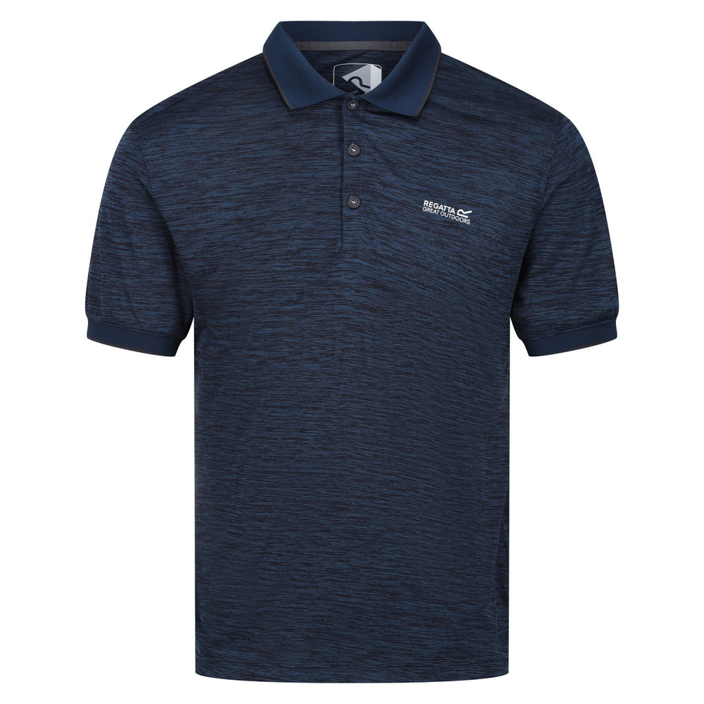 Regatta Men's Polo Shirt Remex II Sports Polo T Shirt Blue Wing