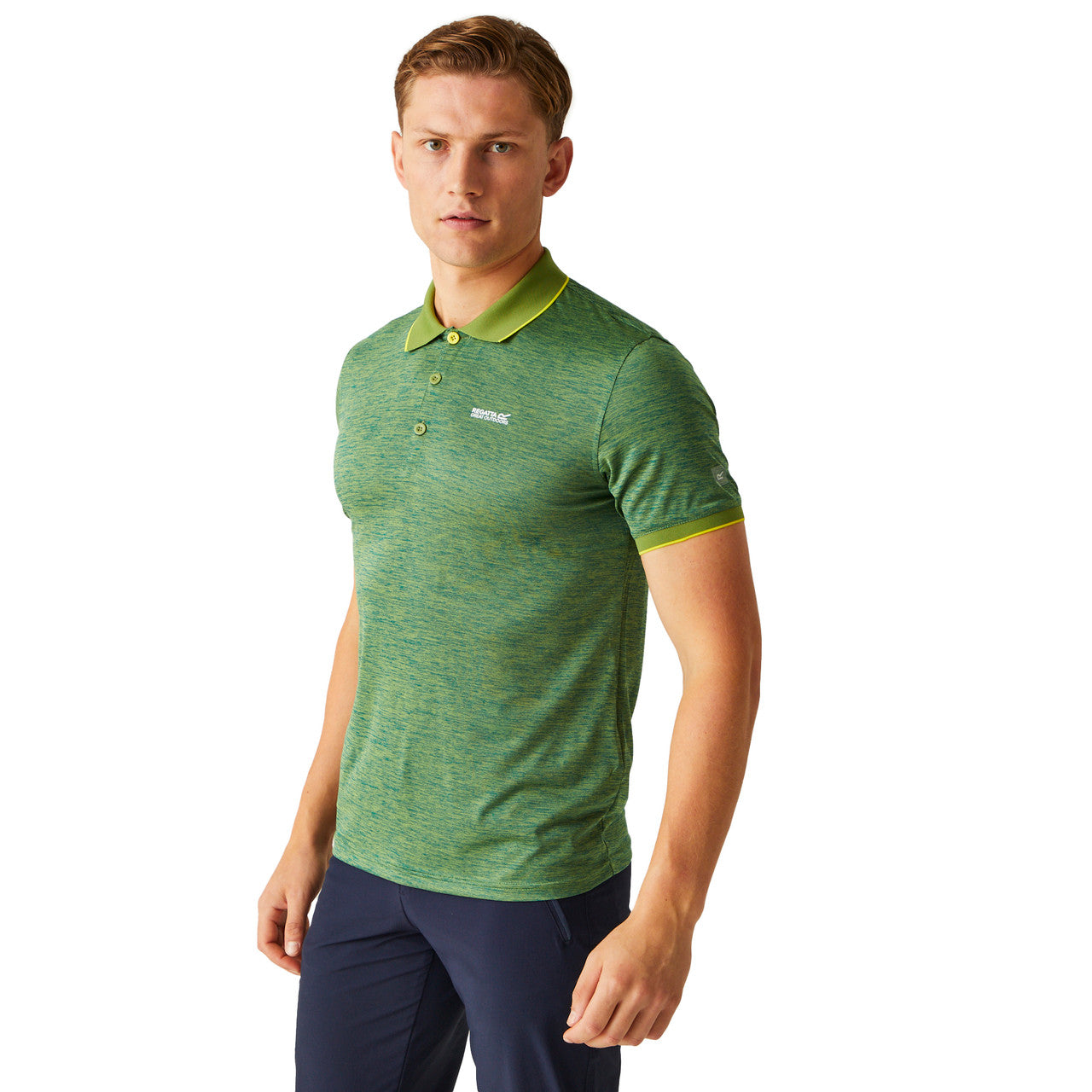 Regatta Men's Remex II Polo T Shirt Piquant Green