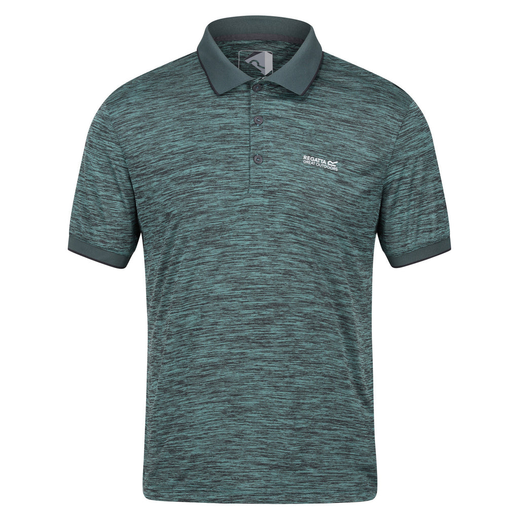 Regatta Men's Polo Shirt Remex II Sports Polo T Shirt Sea Pine