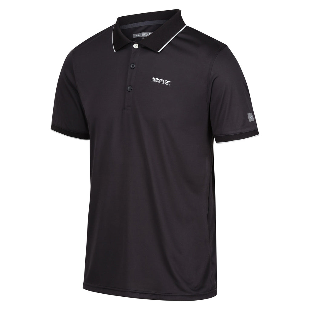 Regatta Men's Polo Shirt Remex II Sports Polo T Shirt Ash Solid
