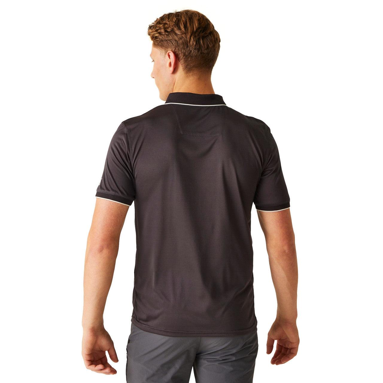 Regatta Men's Polo Shirt Remex II Sports Polo T Shirt Ash Solid