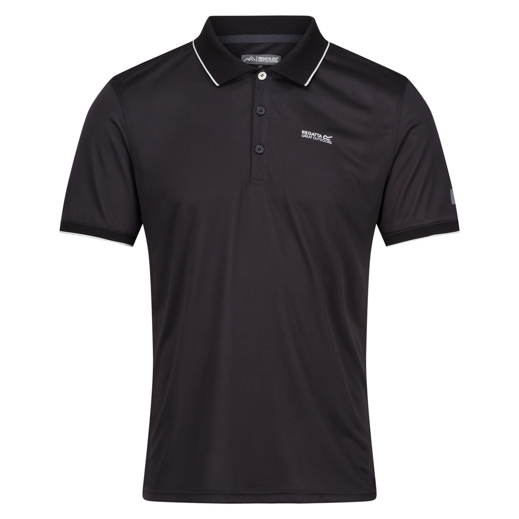 Regatta Men's Polo Shirt Remex II Sports Polo T Shirt Ash Solid