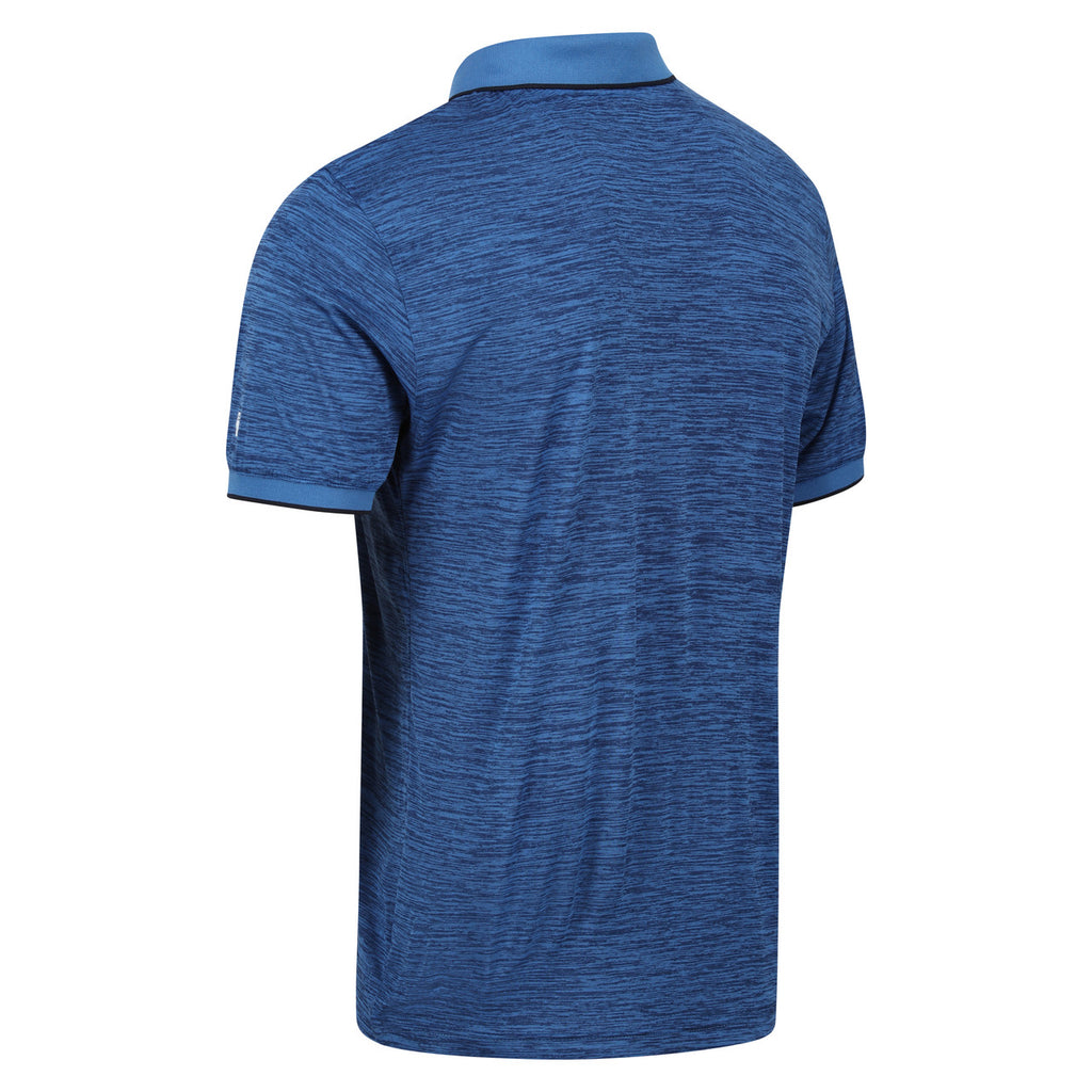 Regatta Men's Polo Shirt Remex II Sports Polo T Shirt Snorkel Blue